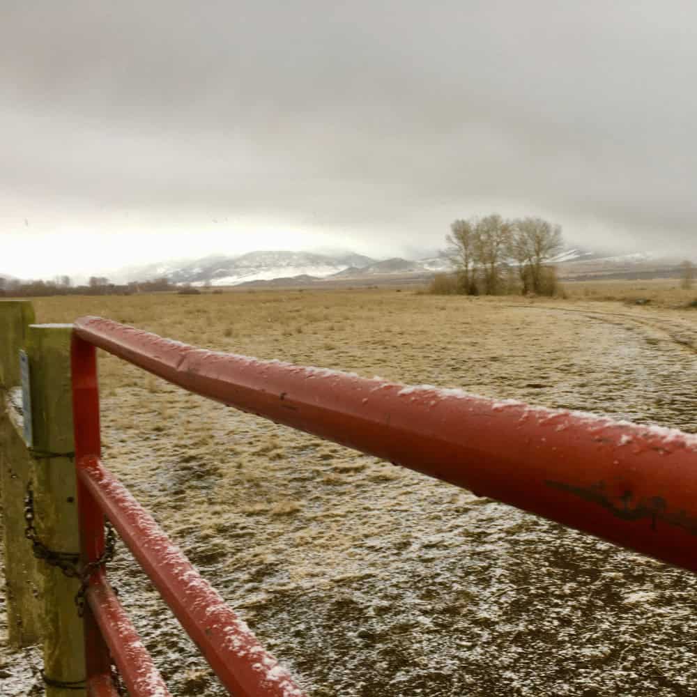 Montana ranch gate and property entrance - real estate property dispute attorney